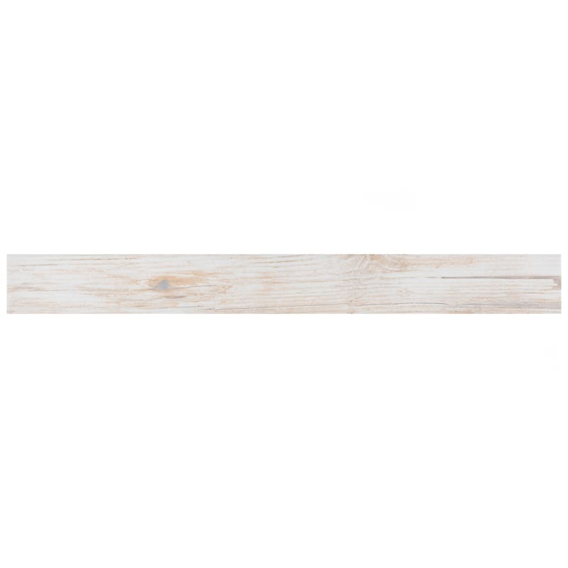 Merola Tile Melvin White 2-7/8" x 26-1/2" Porcelain Floor and Wall Tile