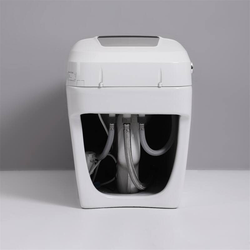 Hands-Free Smart Toilet with Foot Sensor Operation