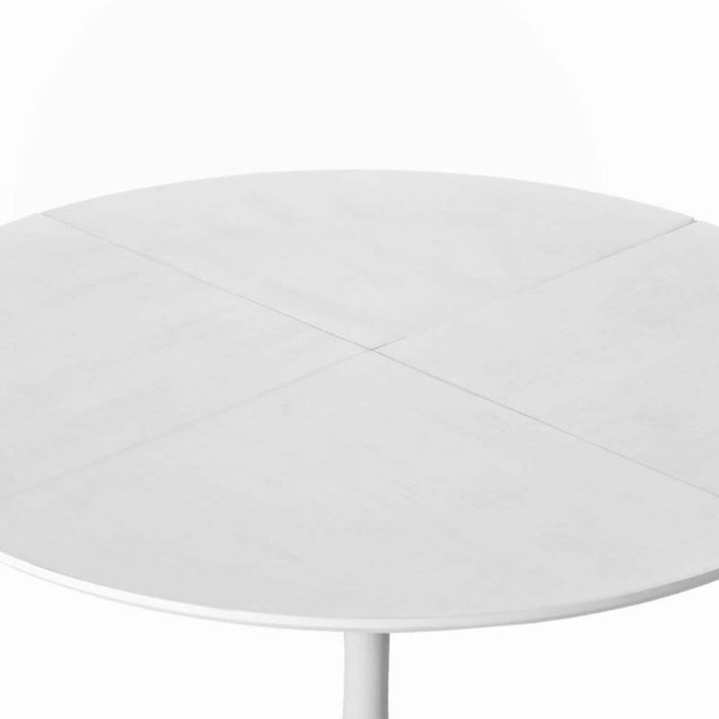 42.13"Modern Round Dining Table,only 1PC table