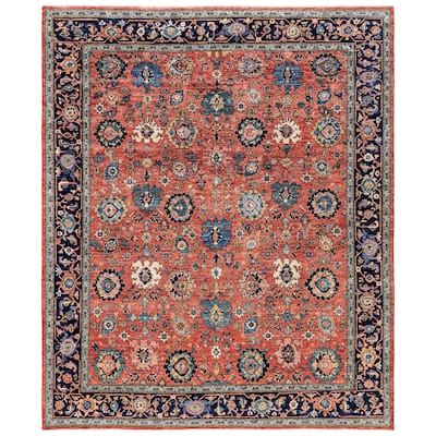 Serapi One-of-a-Kind Hand-Knotted Area Rug - Red - 8' 2" x 9' 10"