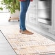 preview thumbnail 21 of 26, World Rug Gallery Geometric Bohemian Design Anti Fatigue Standing Mat