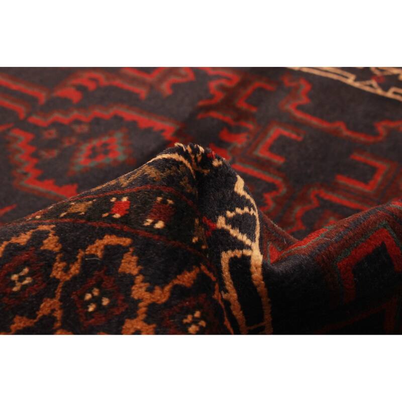 Teimani Black Rug 2'11" x 4'7" - 2'11 x 4'7