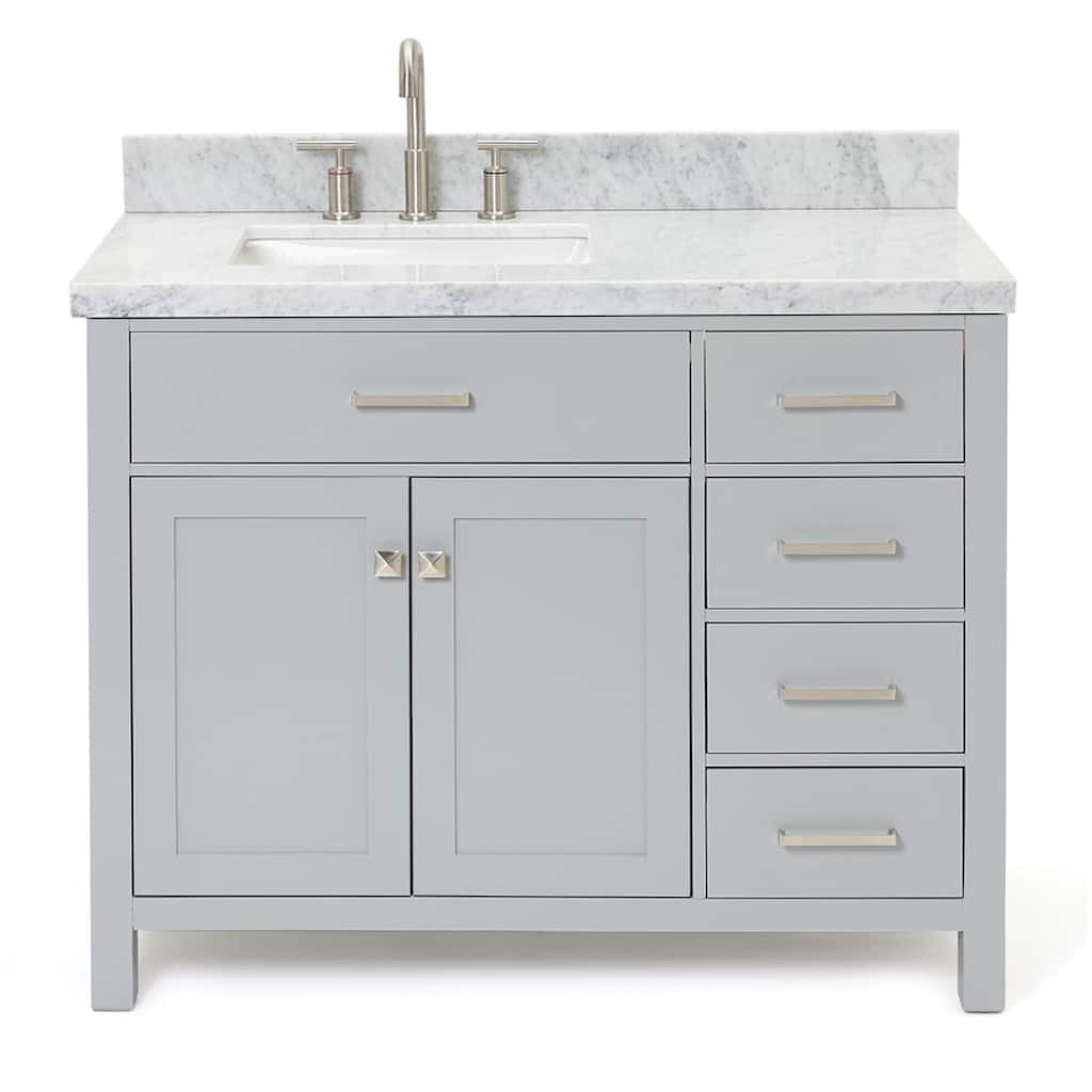 Ariel H043SLCWRVO Bristol 43" Free Standing Single Rectangular Basin