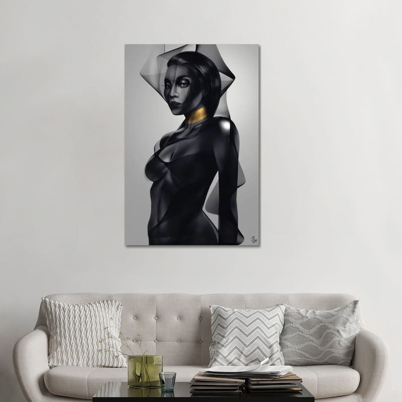iCanvas "Fate of Gold" by Giulio Rossi Canvas Print - 48x32x1.5