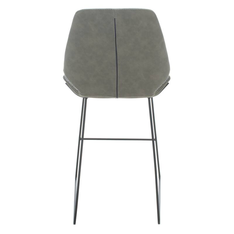 SAFAVIEH Kristlaug Modern 26-inch Counter Stool - 19.8" W x 22" L x 40" H - 20Wx22Dx40H