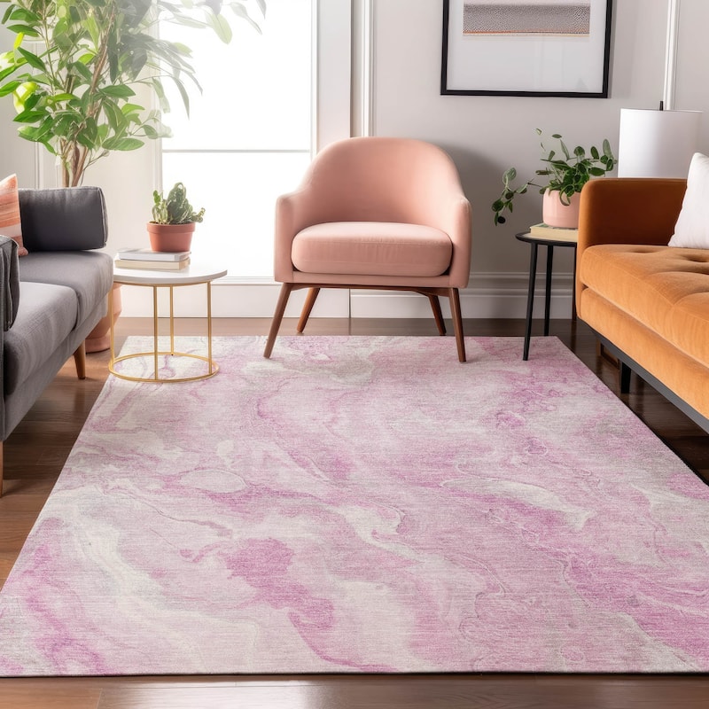 Premium Washable Super Soft Abstract Chic Mayfield Rug