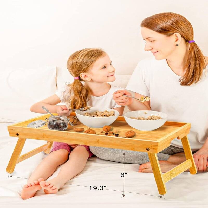 Bamboo Bed Tray Table