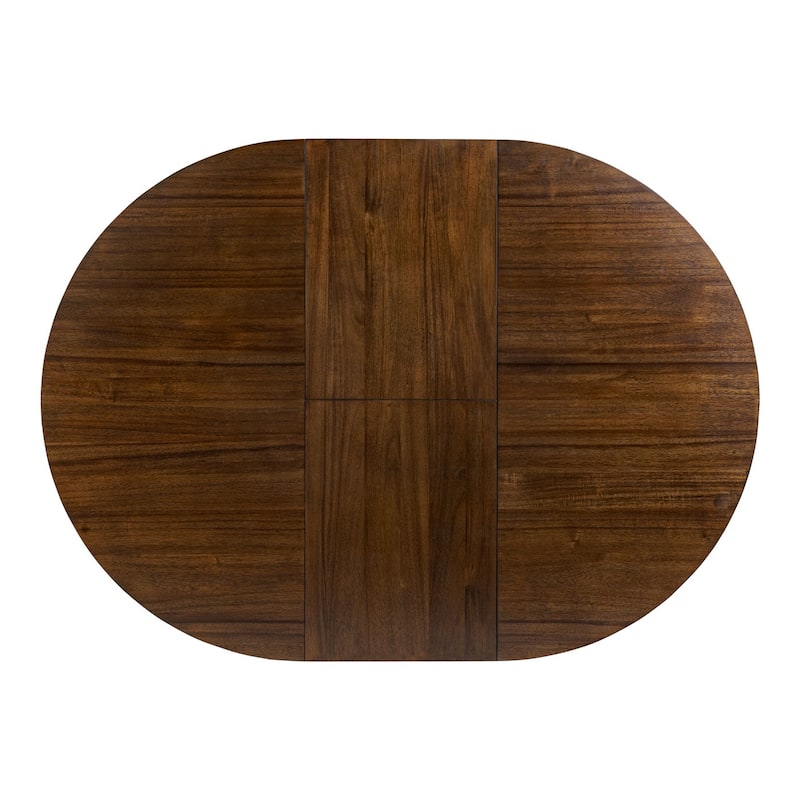 Poly & Bark Ronda 43"-59" Wood Extension Dining Table