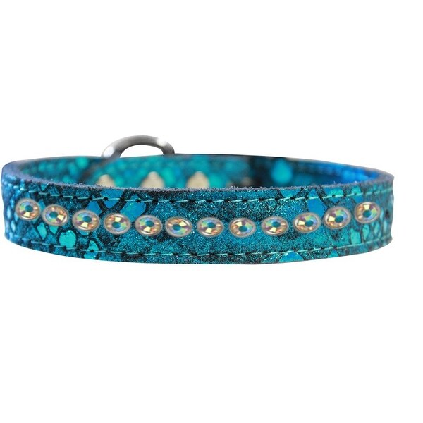 jeweled leather dog collars