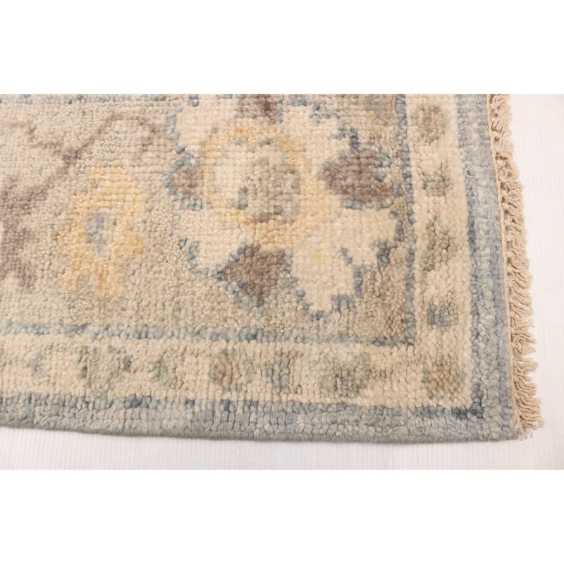 ECARPETGALLERY Hand-knotted Jules Serapi Grey Wool Rug - 7'10 x 10'0