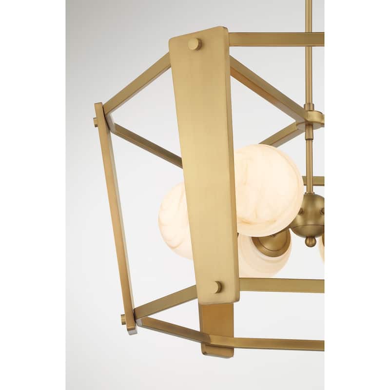 Minka Lavery 3786 Shimmer 6 Light 31" Wide Multi Light Pendant with