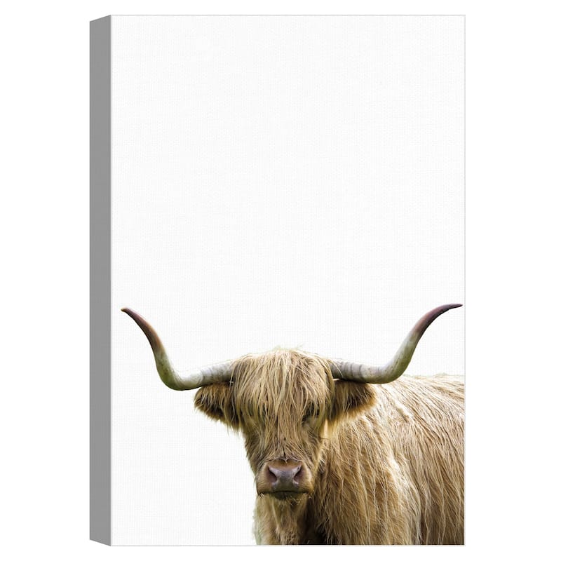 Bonny Bovine by Assaf Frank Canvas Art Print by Assaf Frank Canvas Art Print