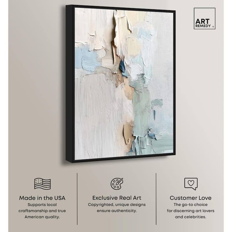 Impasto Intervals III Canvas by Art Remedy
