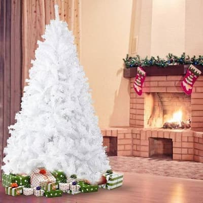 7 Ft High Christmas Tree with Decorations