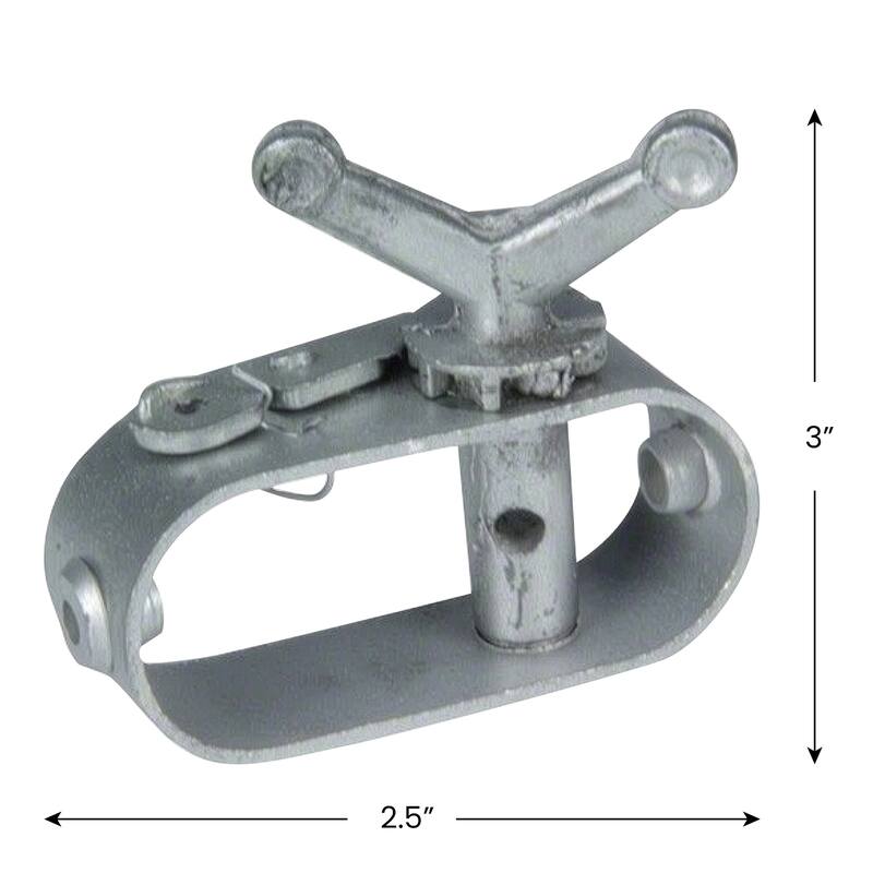 3" Silver Above Ground Swimming Pool Winter Cover Cable Winch