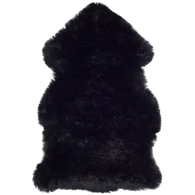 SAFAVIEH Handmade Natural Sheepskin Leanca 3.4-inch Thick Rug