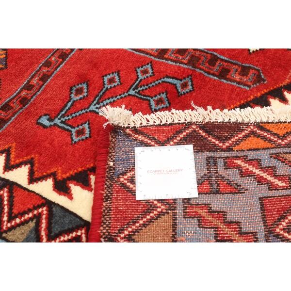 Bedroom eCarpet Gallery Area Rug for Living Room Hand-Knotted Wool Rug 335027 Izmir Carved Red Rug 3'5 x 5'7 Bedroom eCarpet Gallery Area Rug for Living Room Hand-Knotted Wool Rug 335027 Izmir Carved Red Rug 3'5 x 5'7