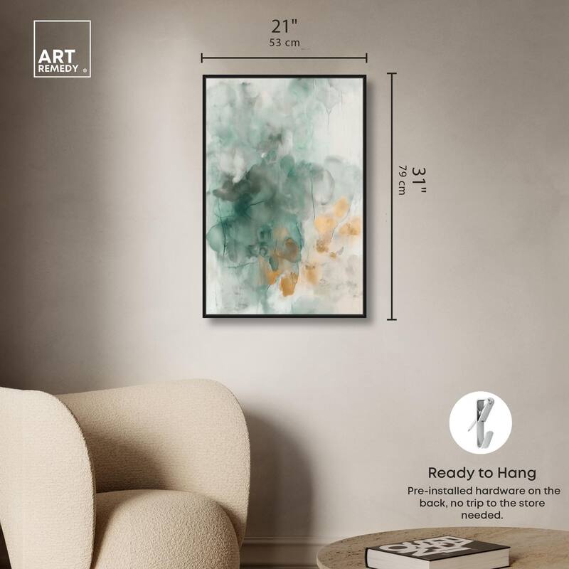 Verdant Vapors III Canvas by Art Remedy