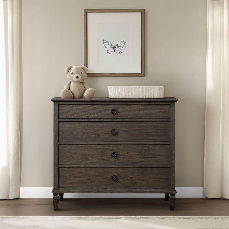 Madison Park Signature Victoria 4-drawer wood dresser (40")