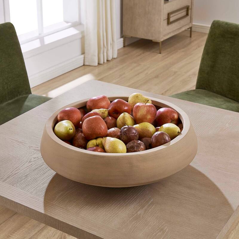 Uttermost Sienna Scape Indoor-Outdoor Bowl - 20.00" W x 6.75" H x 20.00" D