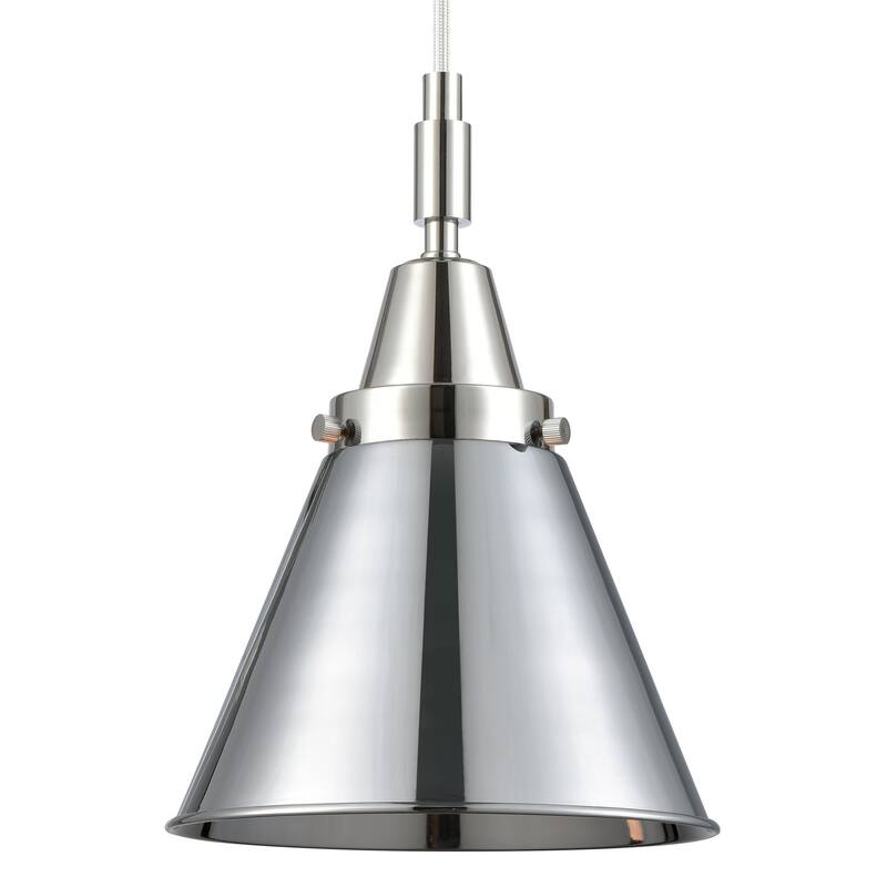 Innovations Lighting 447-1P-M13-PC Appalachian 8" Wide Mini Pendant - Polished Chrome