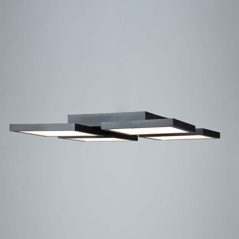 Graymar 24W LED Flush Mount Black