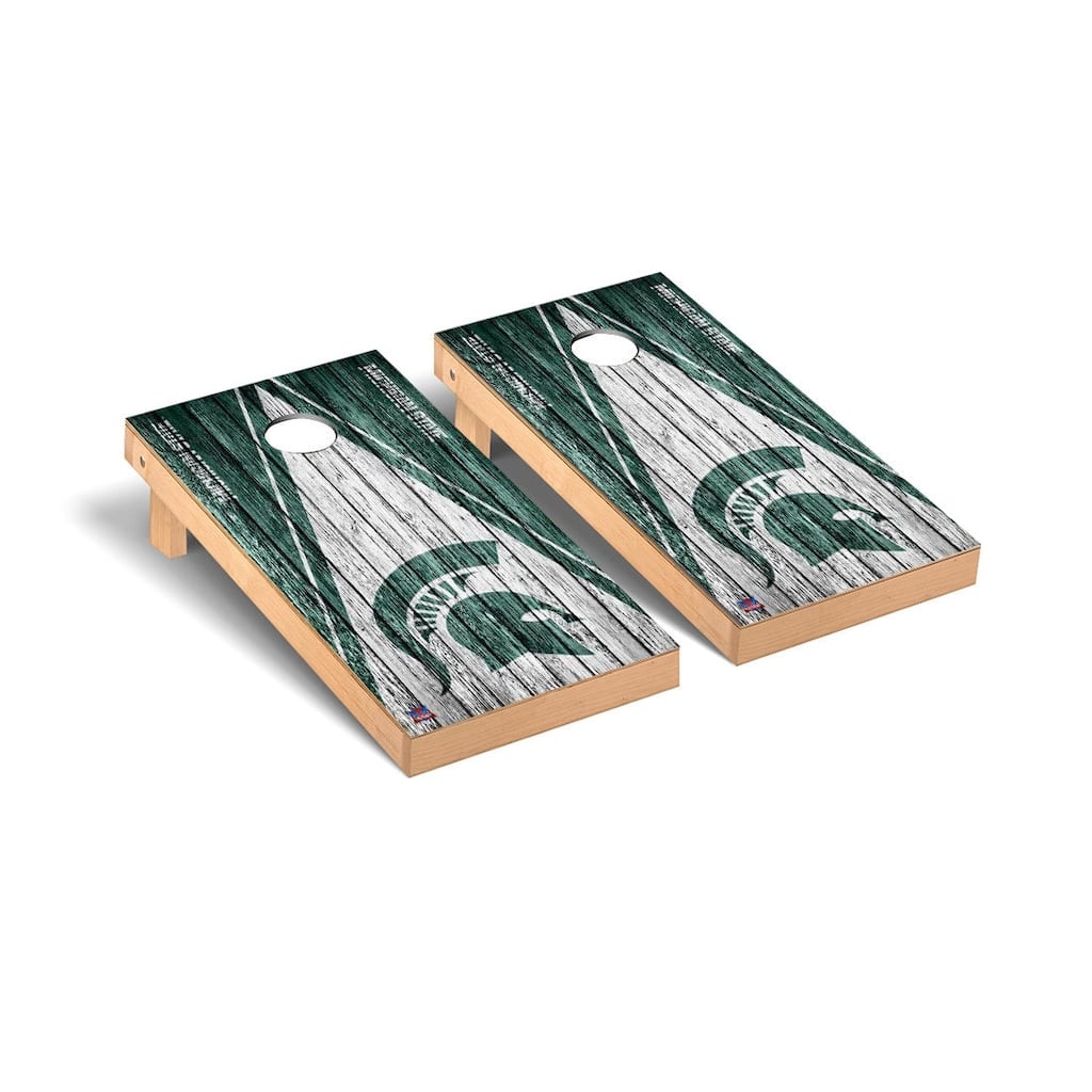 Michigan State Spartans 2x4 Pro Cornhole Boards - V3