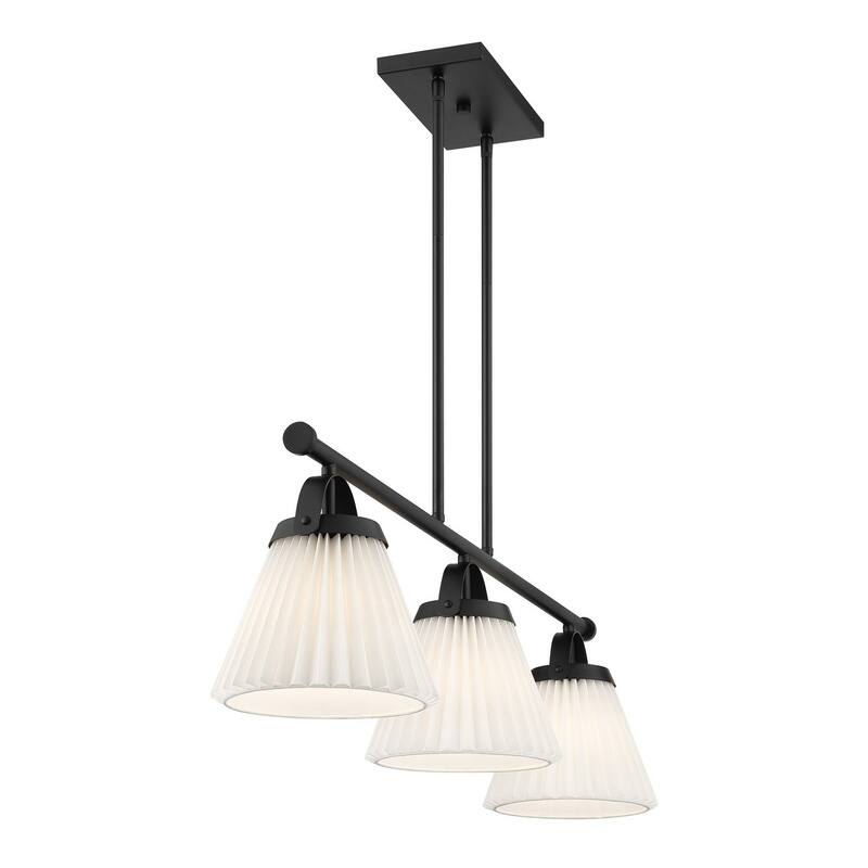 3-Light Linear Chandelier By Trade Winds