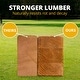 preview thumbnail 5 of 13, Gorilla Playsets Ozark II Wooden Outdoor Swing Set with Gray Slides