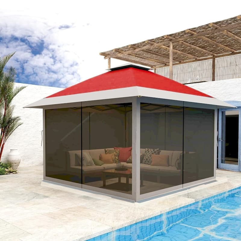 12x12 Pop Up Gazebo Outdoor Canopy Shelter