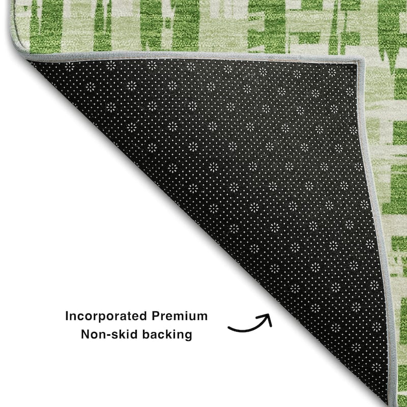 Premium Washable Super Soft Abstract Weave Mayfield Rug