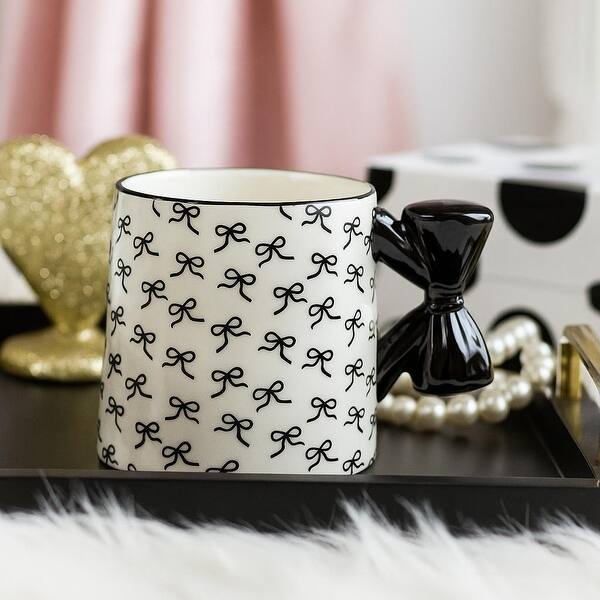 10 Strawberry Street Bow Mugs, Set of 4 - Bed Bath & Beyond - 43275017