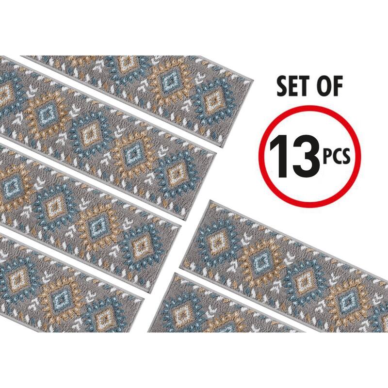 SussexHome Traditional PP Stair Treads (9 x 28 in.)