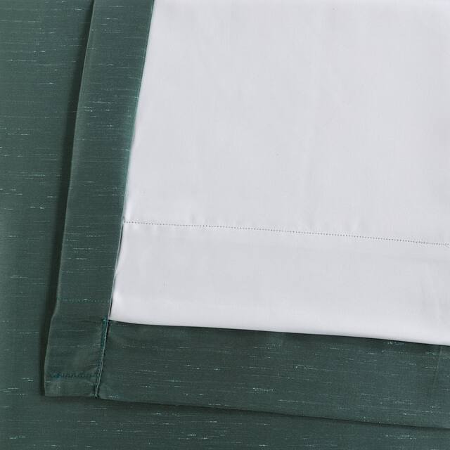 Exclusive Fabrics Blackout Extrawide Faux Dupioni Curtain (1 Panel)