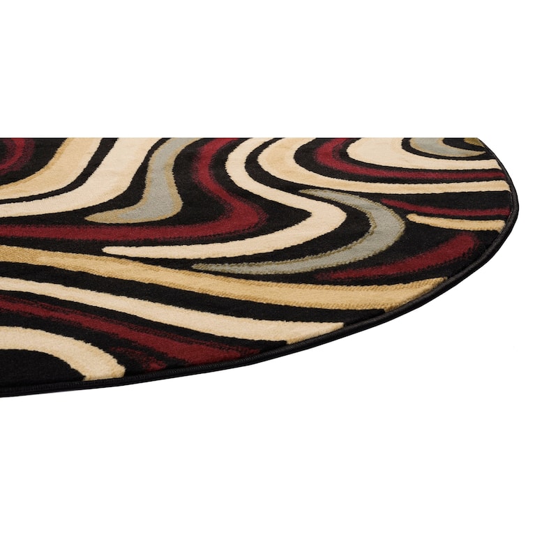 Lagoon Modern & Contemporary Abstract Indoor Area Rug