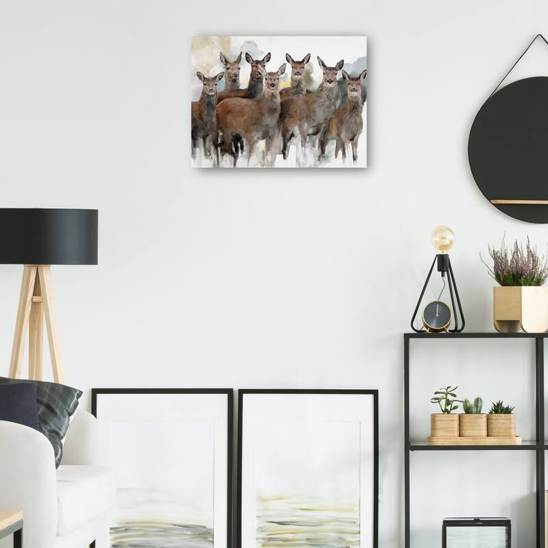 Gathering By Studio Arts Canvas Art Print