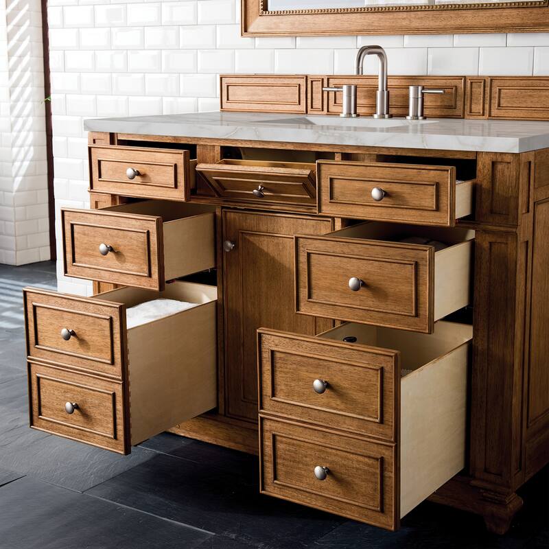 James Martin Vanities 157-V48-FVSL Bristol 48" Free Standing Single