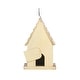 preview thumbnail 7 of 15, Glitzhome 9"H Spring Patriotic Solid Wooden Rustic Birdhouse