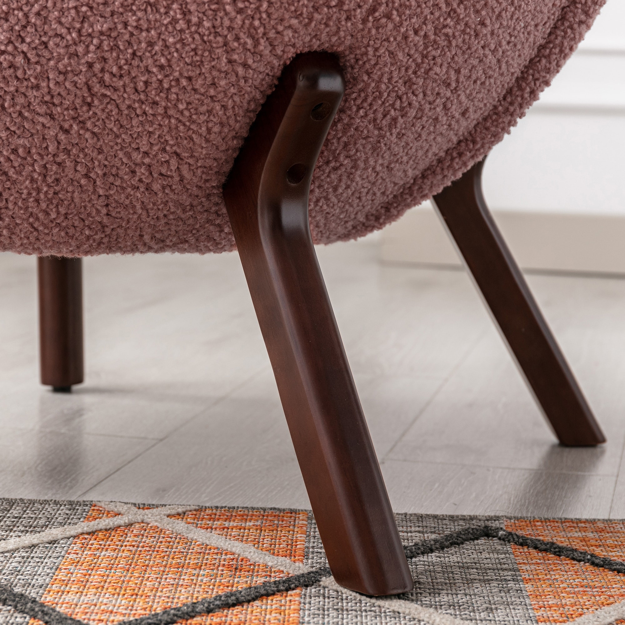 Lambskin chair sales