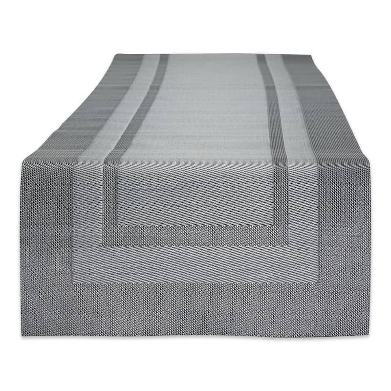 Design Imports PVC Doubleframe Table Runner (0.25 inches high x 14 inches wide x 72 inches deep) - 72"x14"