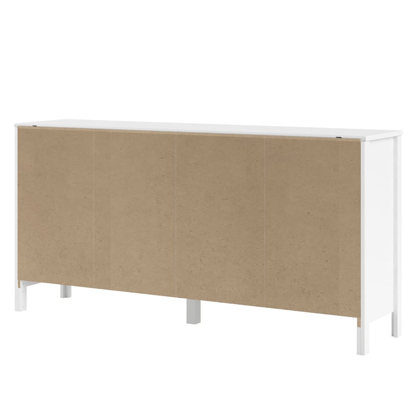 Porch & Den Madrid 8 Drawer Double Dresser