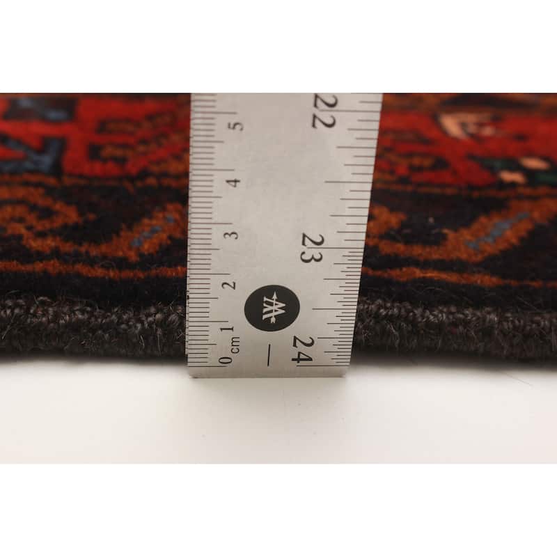 Teimani Red Rug 3'1" x 5'0" - 3'1 x 5'0
