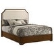 preview thumbnail 6 of 16, Garland 58-inch Panel Bed Cream Brown Cherry
