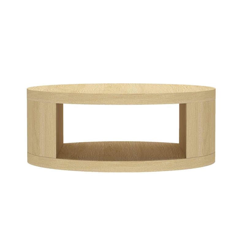 Manhattan Comfort Alure 36" Round Coffee Table