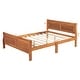 preview thumbnail 41 of 60, Harper & Bright Designs Wood Twin Sleigh Bed with Headboard and Footboard