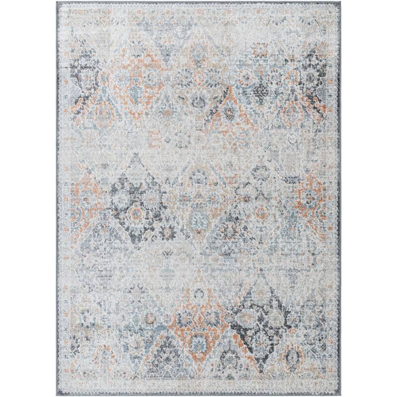 Livabliss Harput Transitional Medallion Area Rug