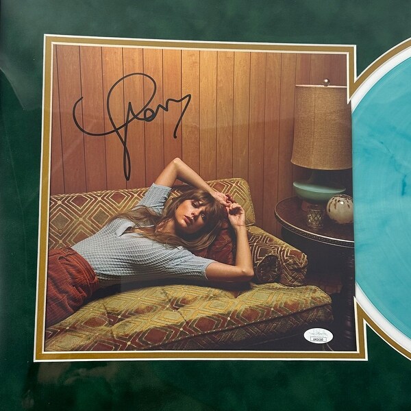 Taylor Swift Signed Framed 'Midnights' Vinyl Album Display - 18