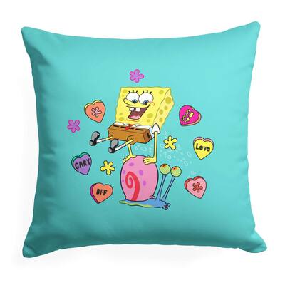 Nickelodeon Spongebob Valentine's Day 18 Inch Throw Pillow