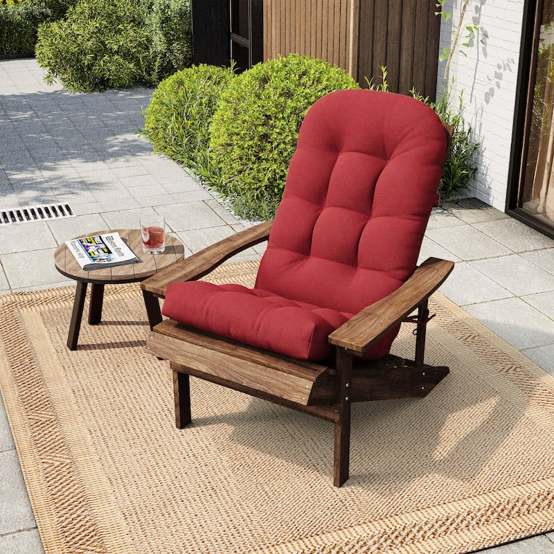 Outdoor Adirondack Chair Cushion Rocking Chair Cushions Thickened Patio Chair Pad with Sunbrella