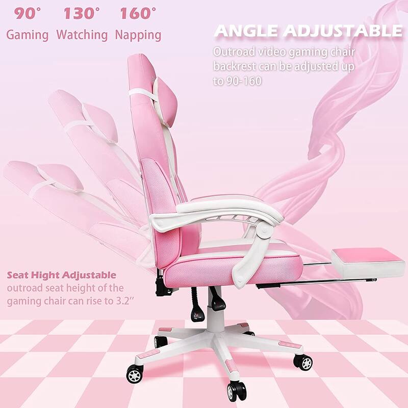 BOSSIN Racing Style Gaming Chair,400 lbs Big and Tall gamer chair High Back Computer Chair
